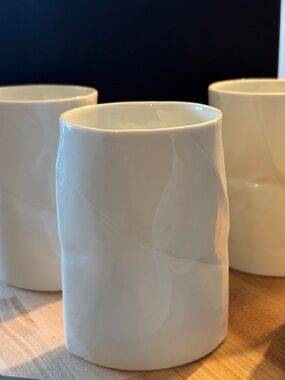 TAMPOPO Sake Cups Set of 4 Crinkled Bag New in Box